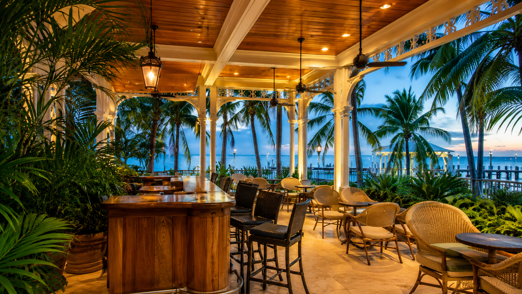 Latitudes Restaurant on Sunset Key in Key West Latitudes Restaurant on Sunset Key in Key West