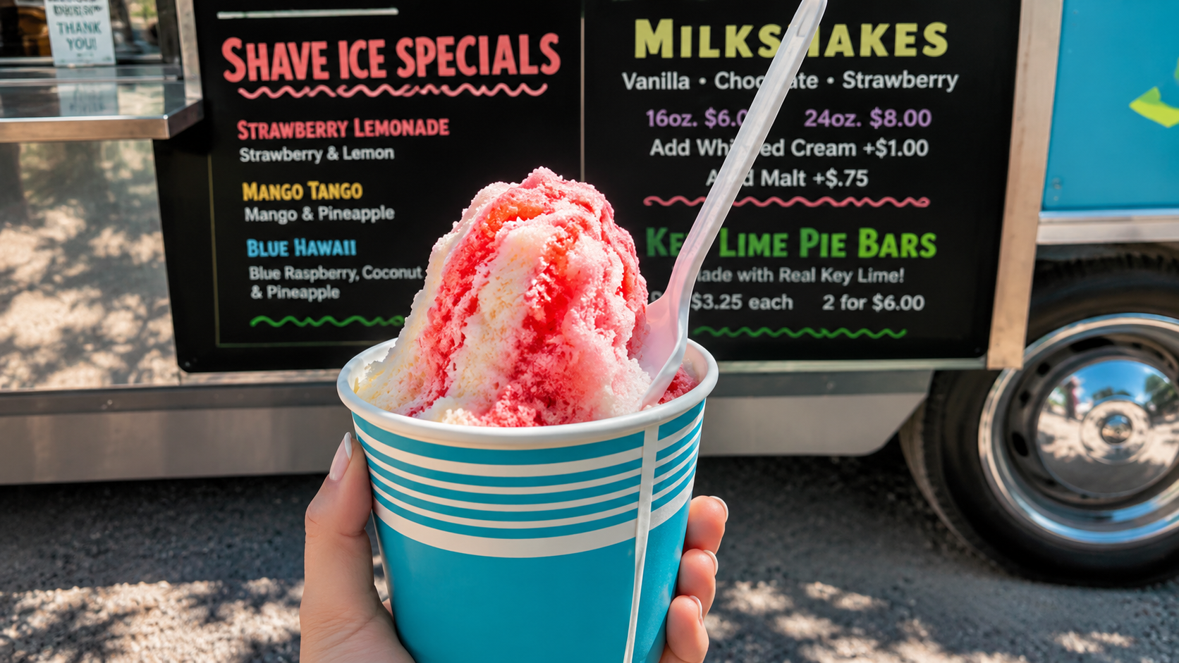 Charli's Shave Ice in the Florida Keys Charli's Shave Ice in the Florida Keys