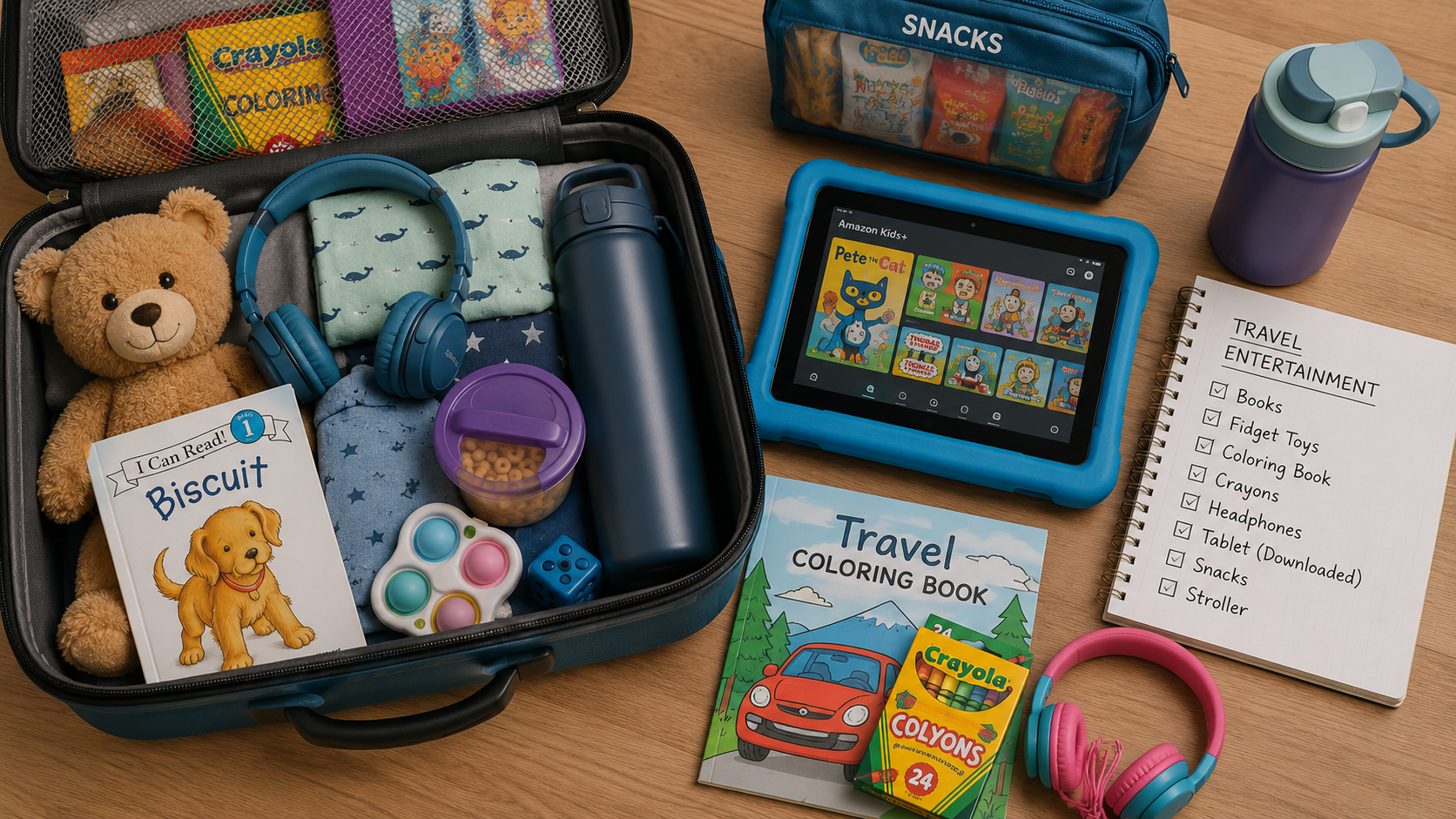 Packing the right items to save money on your family vacation