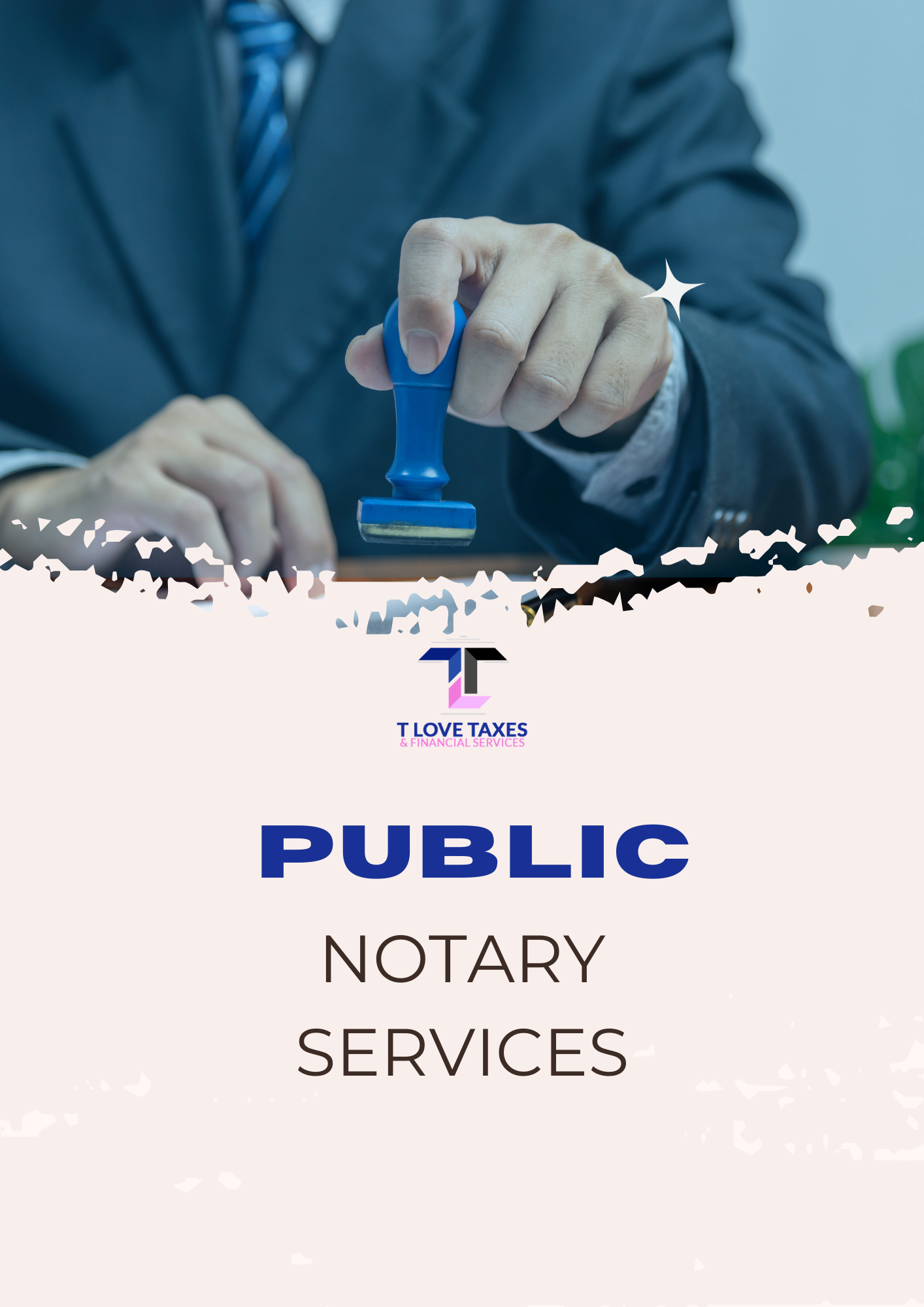 Public notary services at T Love Taxes & Financial Services in Fort Wayne