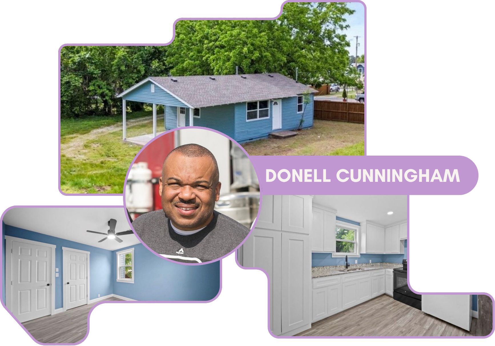 Donell's flip — listed Friday, two full-price offers, $53K profit