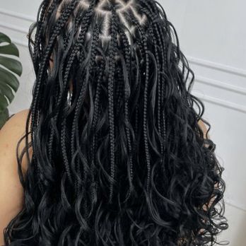 Omega hair braiding style 6