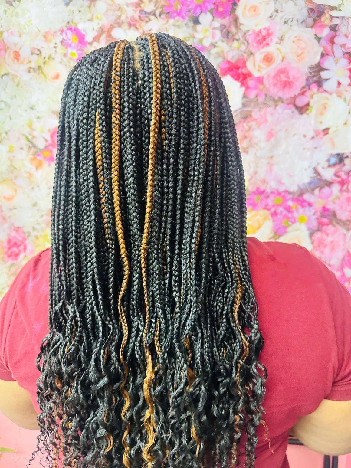 Omega hair braiding style 1