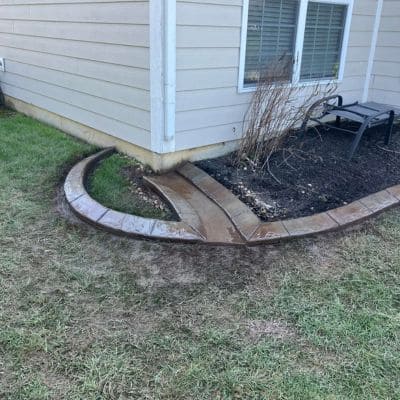 Concrete Downspout Drains Pittsboro