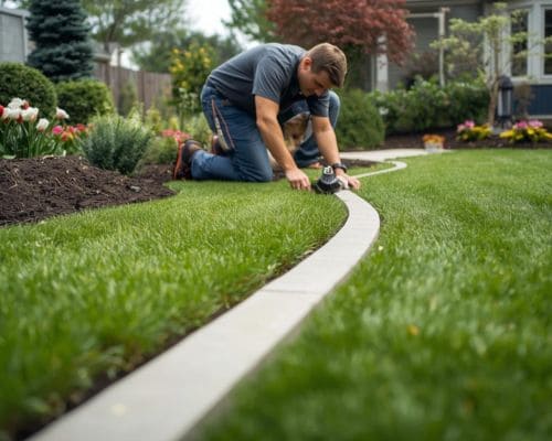 Whitestown Concrete Downspout Drains