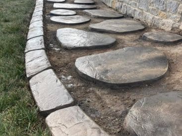 Decorative Stepping Stones in Pittsboro