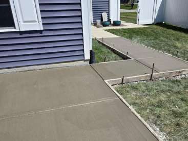 Concrete Sidewalk in Pittsboro