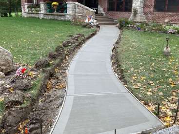 Concrete Walkway in Pittsboro