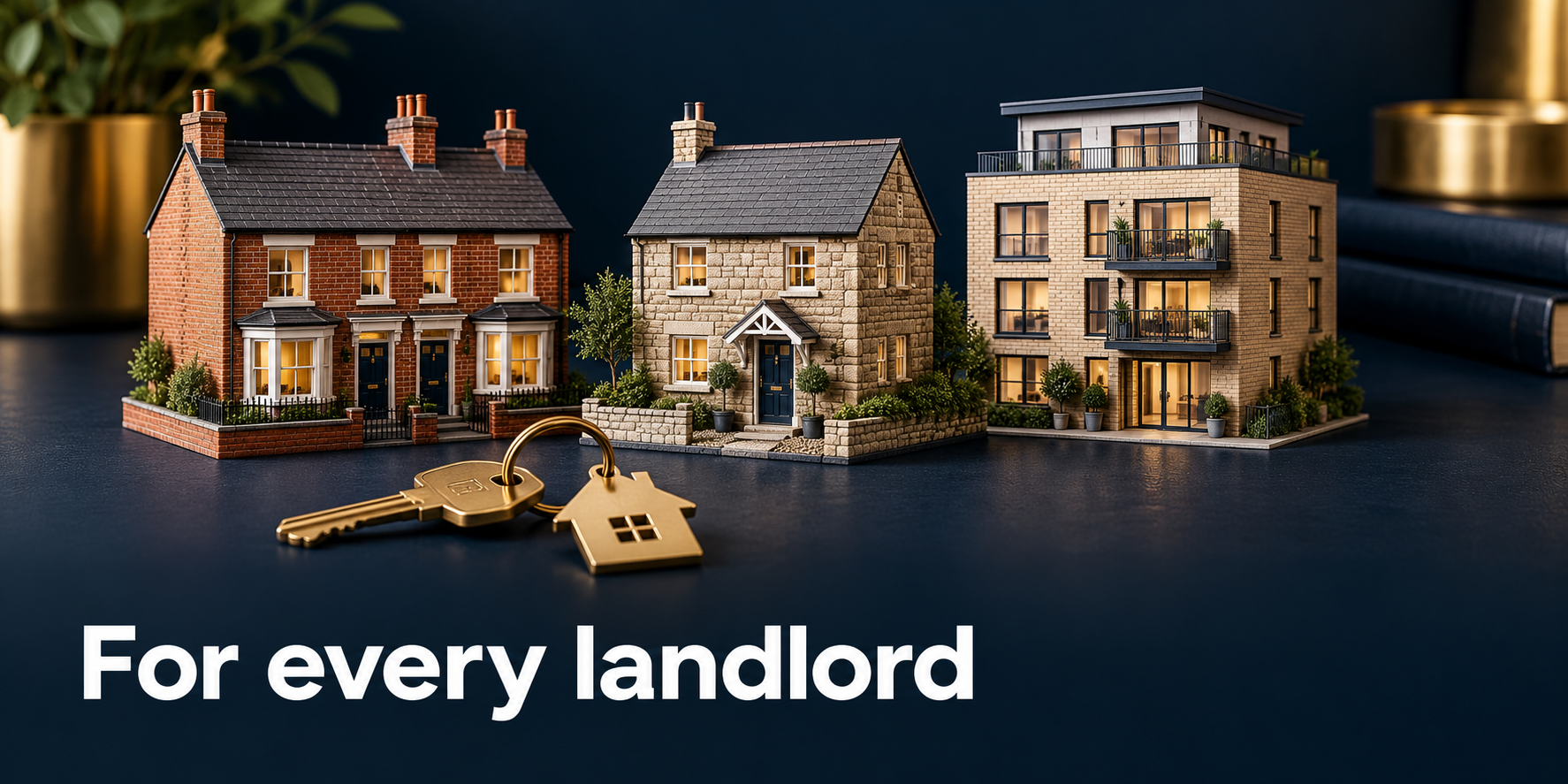 A range of traditional and modern rental homes