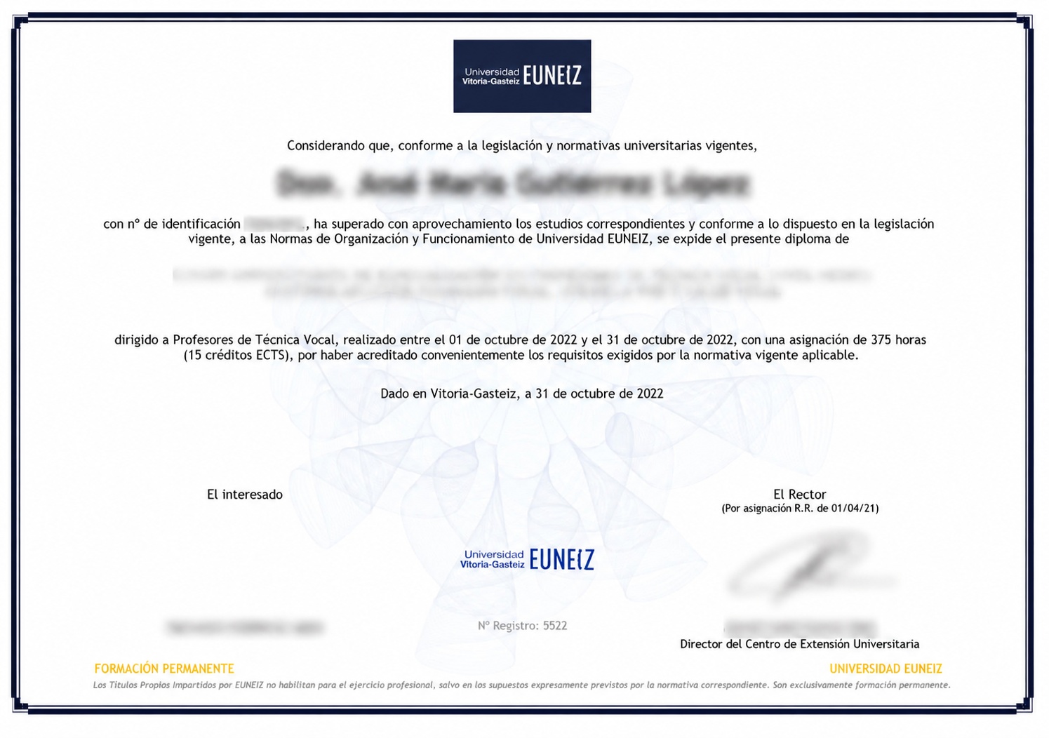 Certificaci&oacute;n Universitaria en T&eacute;cnica Vocal, Pedagog&iacute;a y Contenido Digital