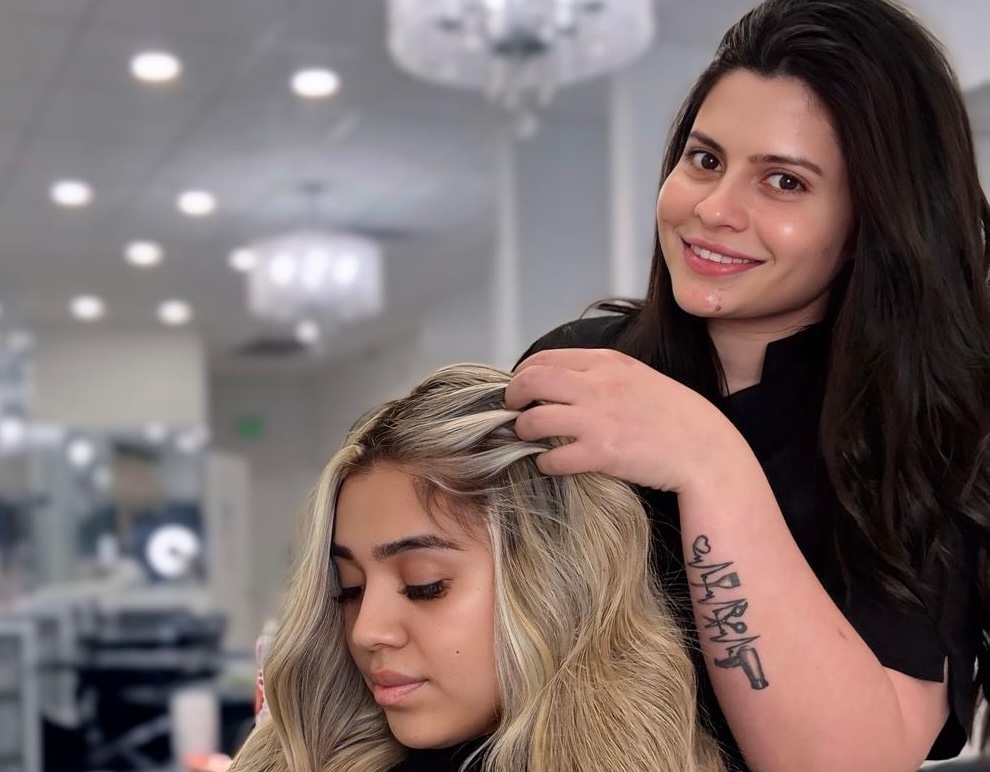 Darma Hair Salon work