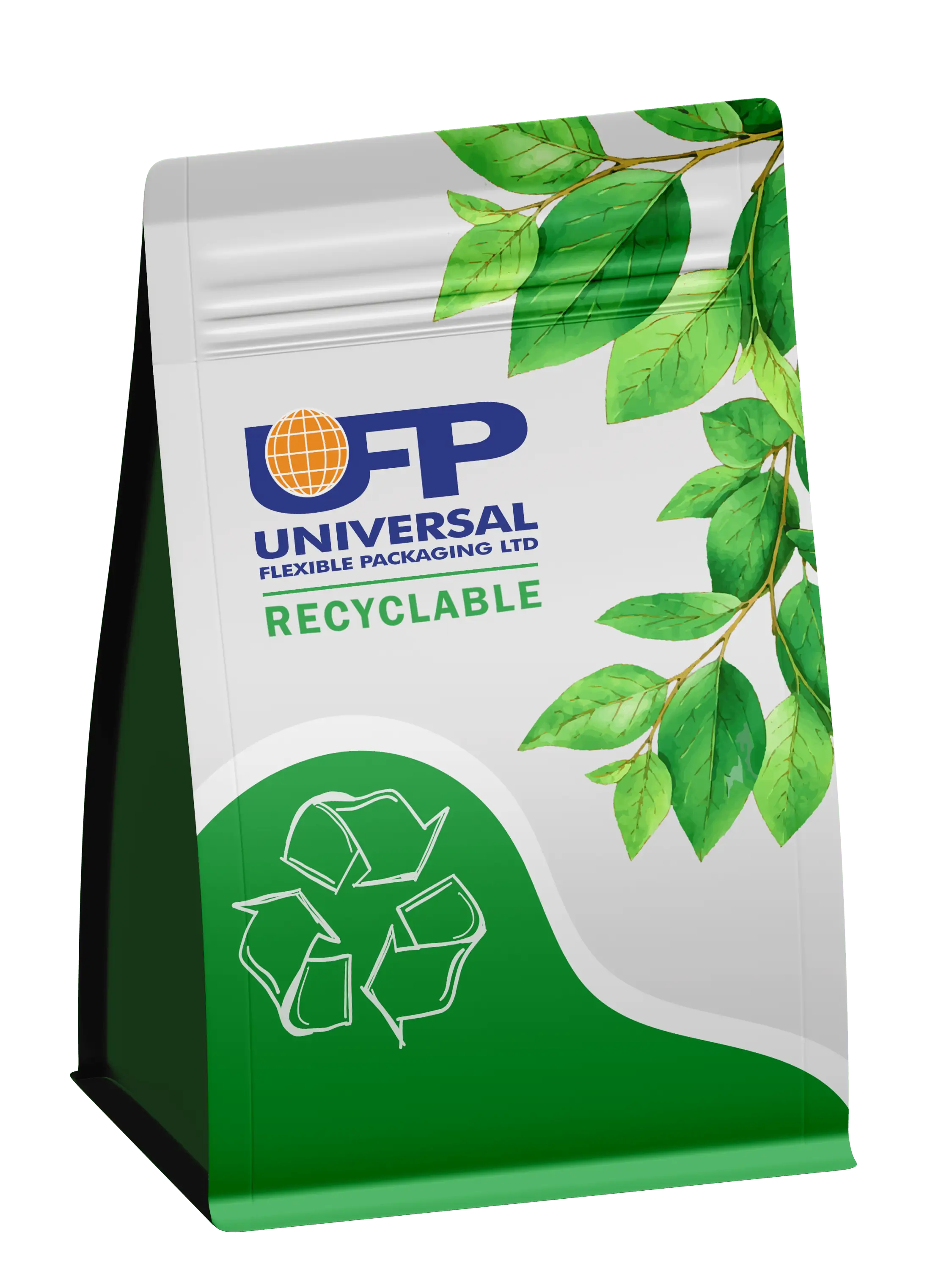 Flat Bottom Recyclable Pouches