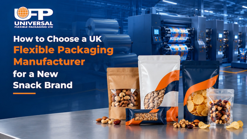 Flexible packaging manufacturing for new snack brands in the UK