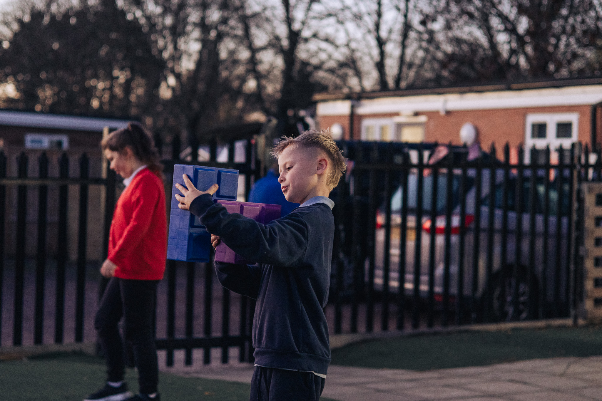 a close up of a lego toy with a baby yoda on it