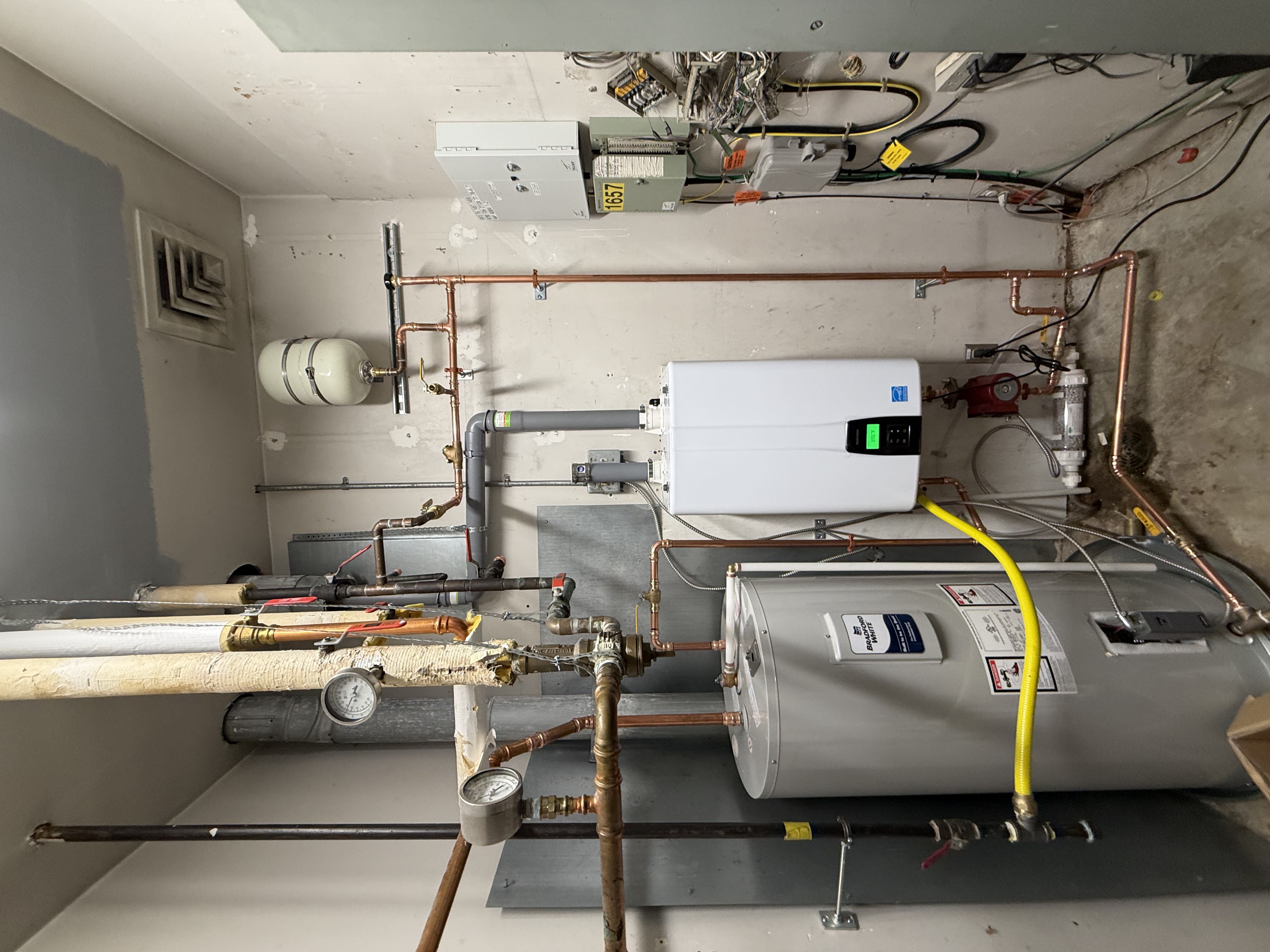 Recent plumbing work 1