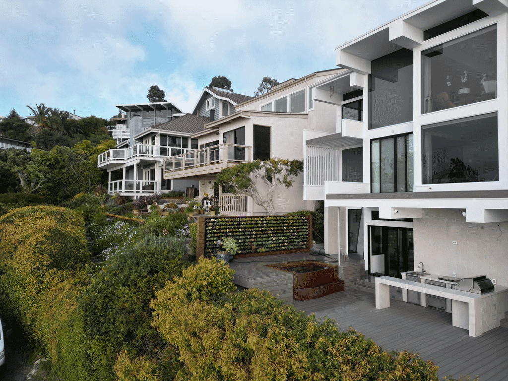 Luxury living wall installation