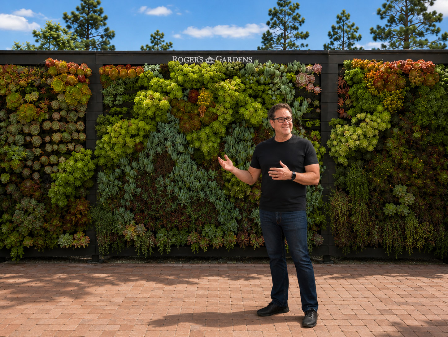 David Bishop, founder of Elevation Living Walls