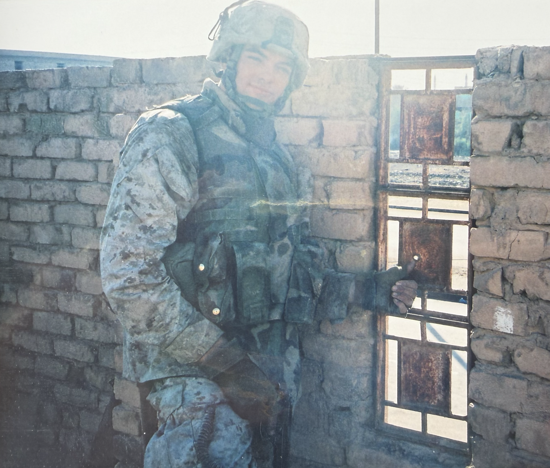Justin Best during military service