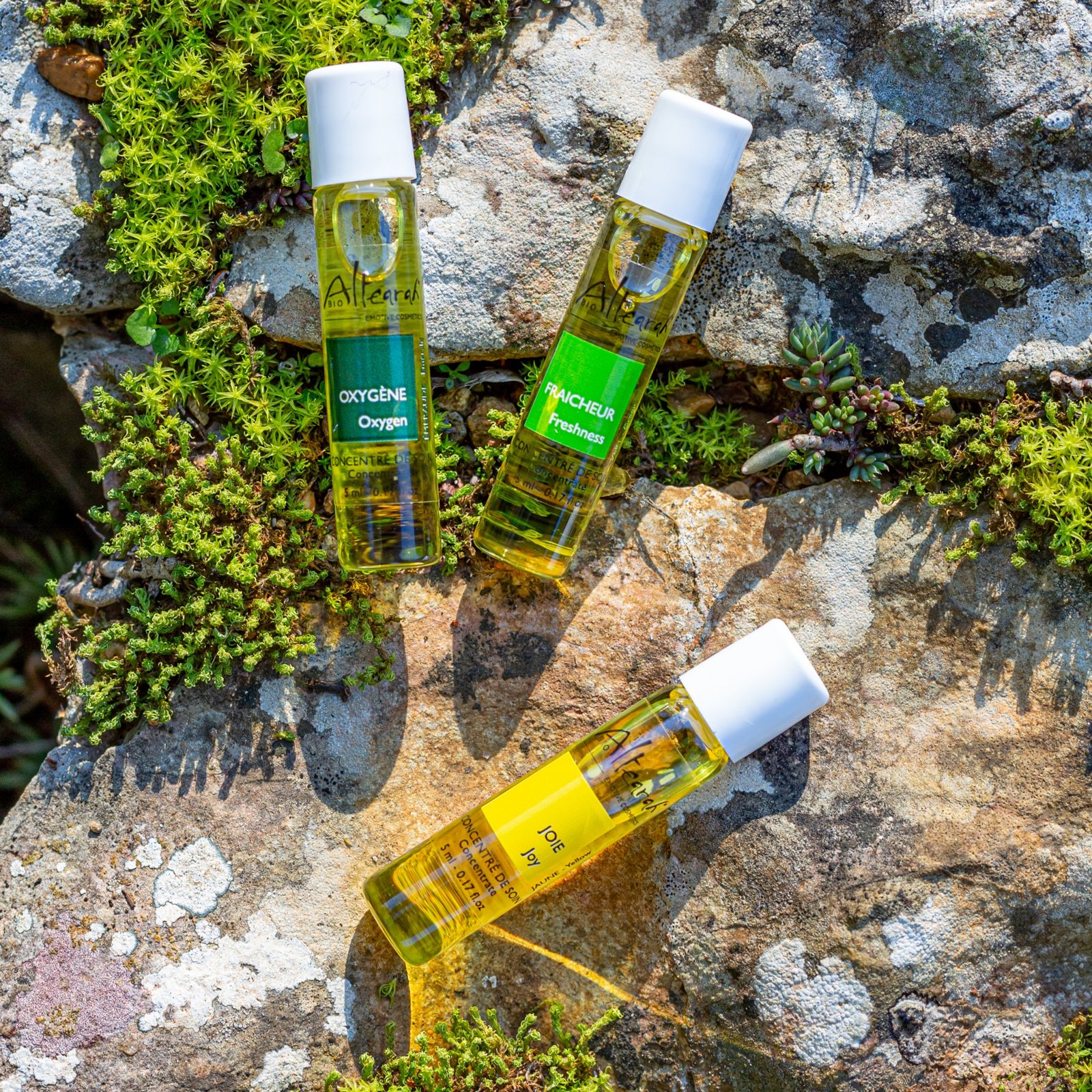 Concentrés de soin Altearah Bio Oxygène, Fraîcheur et Joie