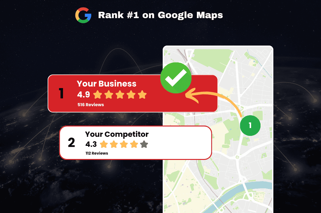 Rank 1 on Google Maps result preview