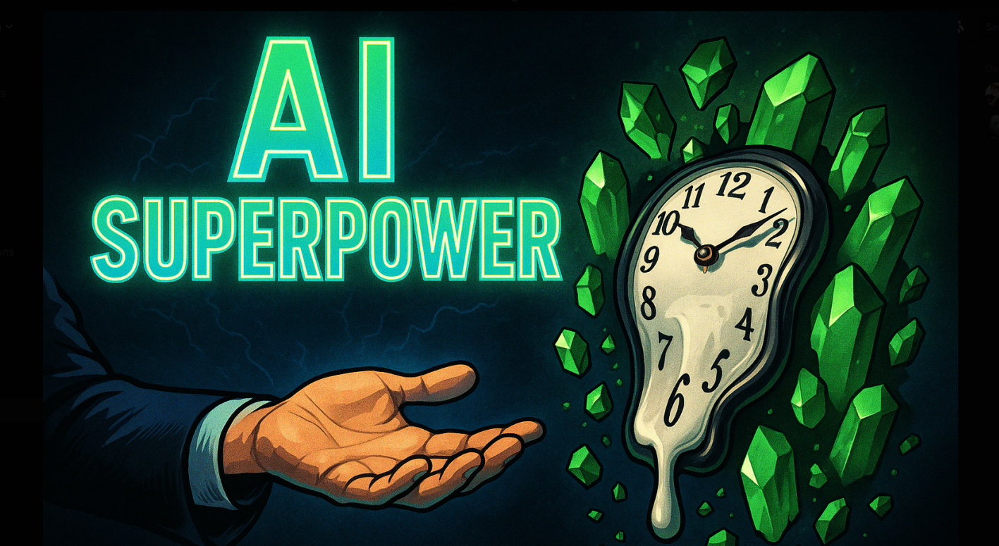 AI Is Your Superpower. Time Is Your Kryptonite.