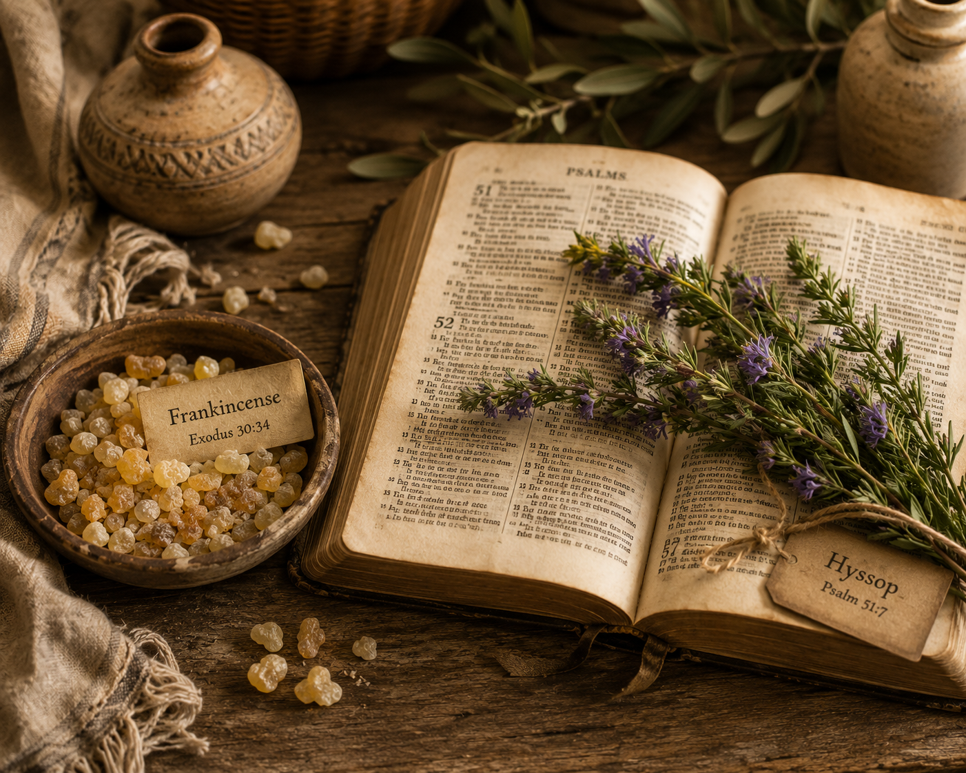Biblical herbs and spices