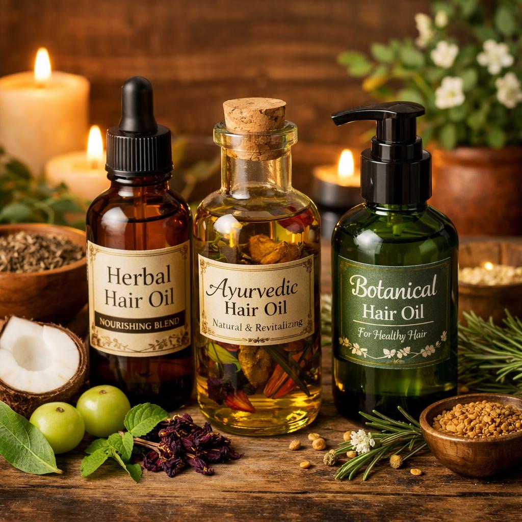 Herbal Hair Oils