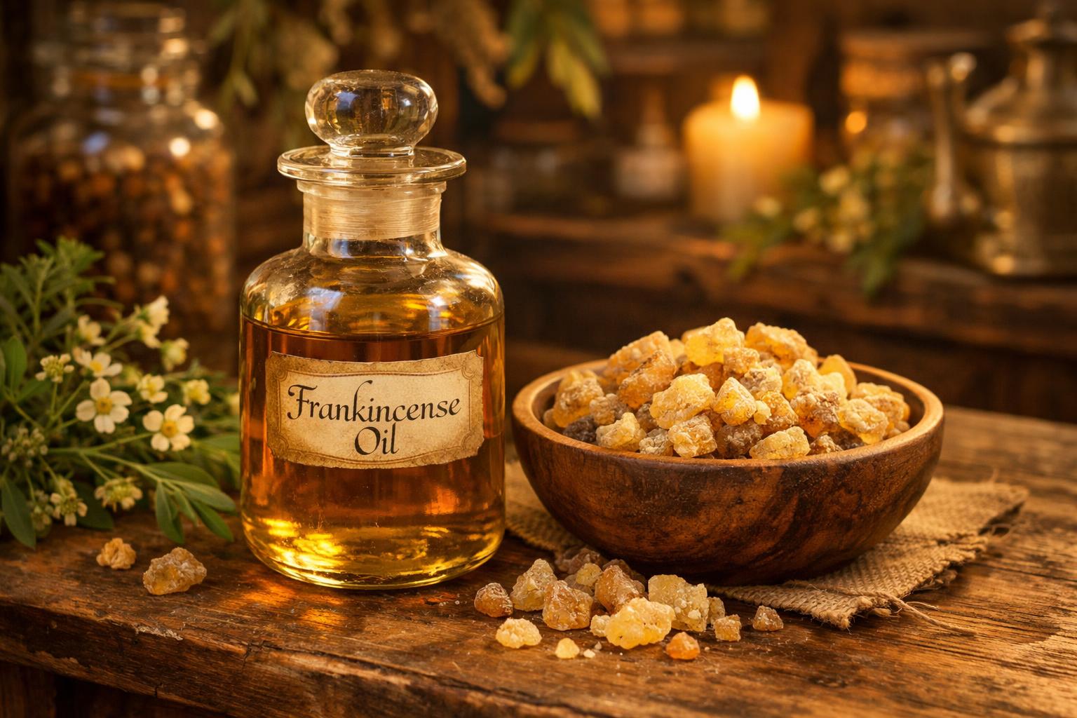 Frankincense infused oil