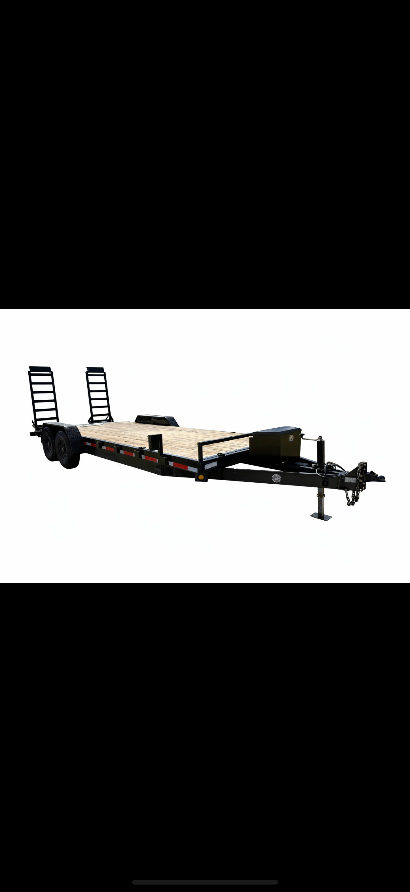 20 foot Equipment Trailer rental in Newark, OH