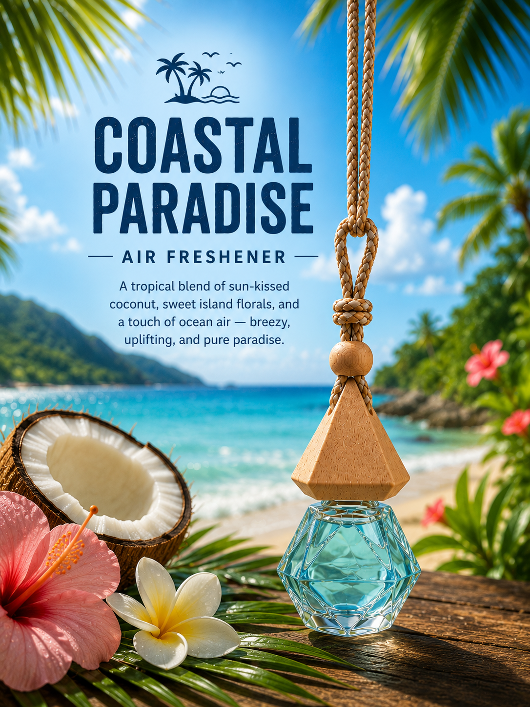 Coastal Paradise Air Freshener