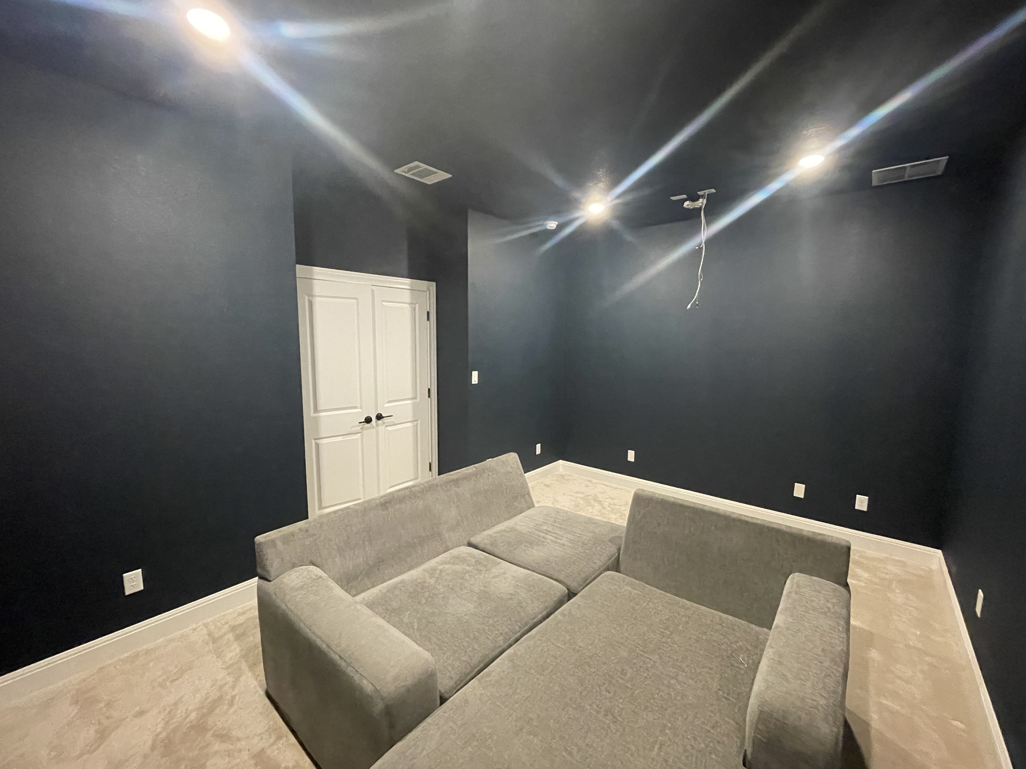 Interior after painting Central Texas
