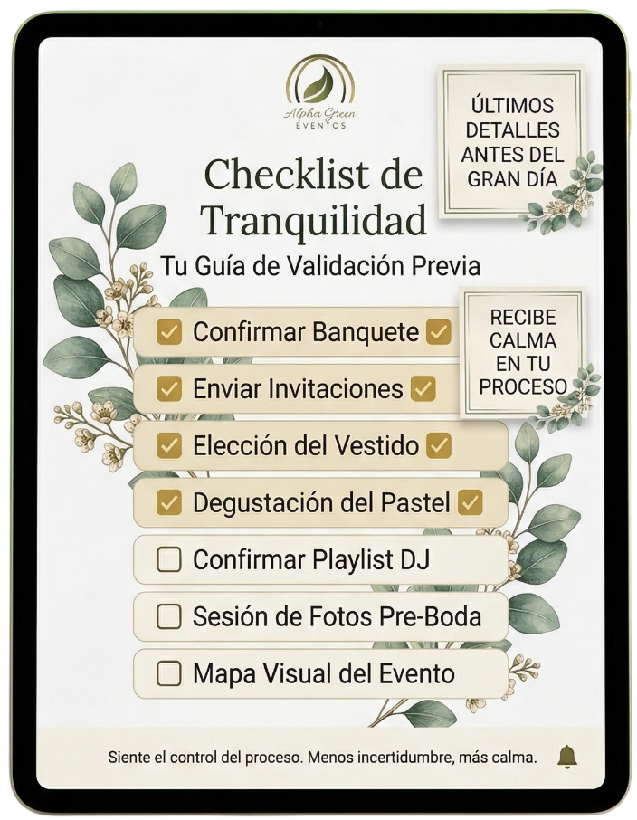 Checklist de tranquilidad