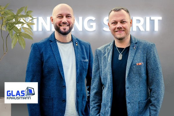 Walter und Michael Krausmann - Glas Krausmann GmbH