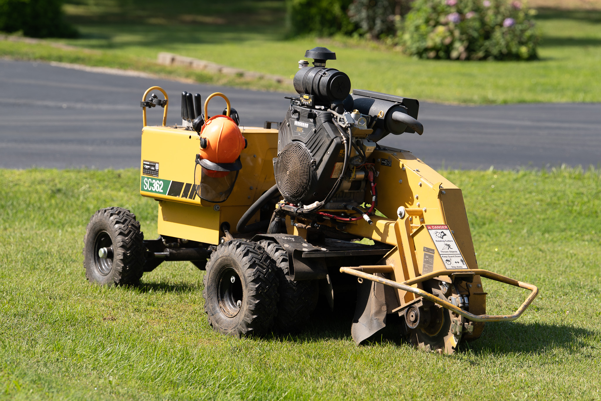 Stump Grinder — Sutton Tree Service equipment