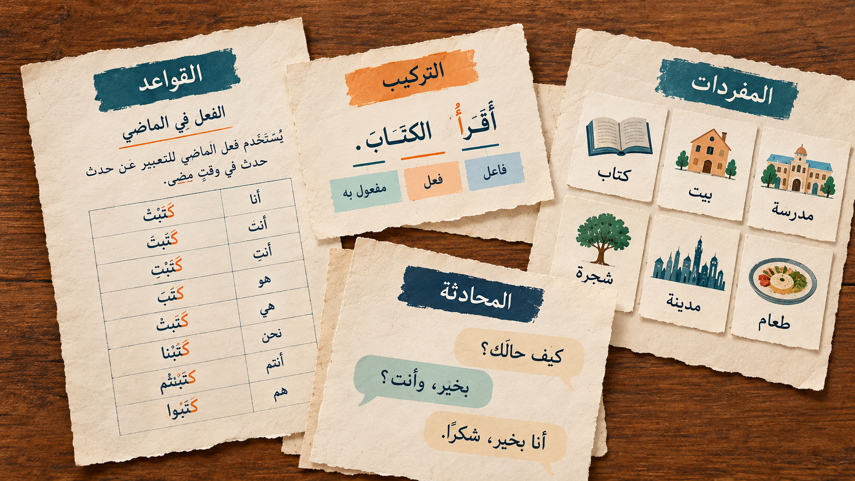 Old Arabic notes finally coming together