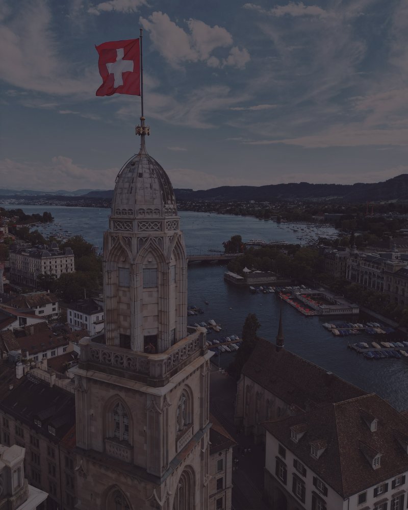 Zurich financial district