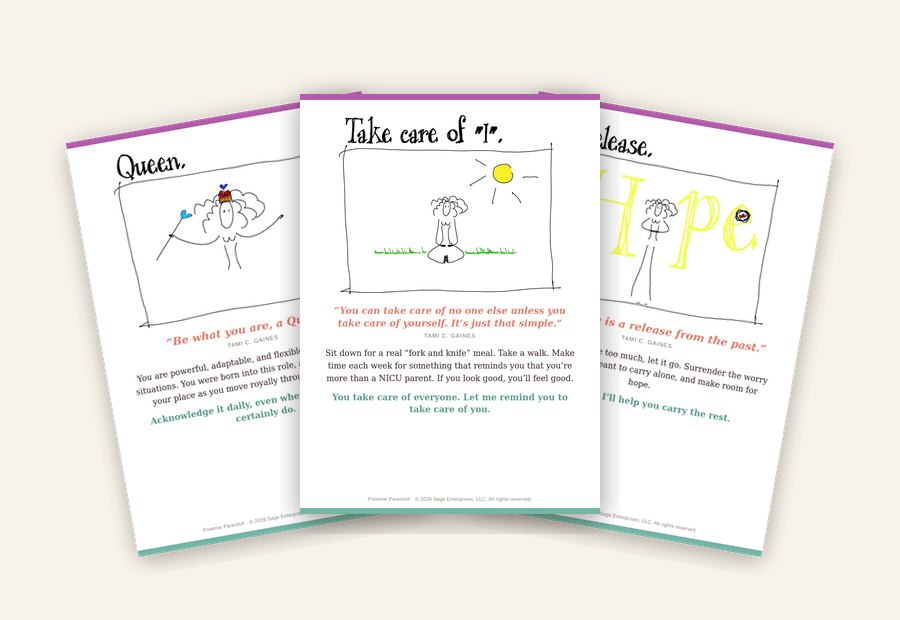 For Mom card pack: Queen · Take Care of “I” · Release