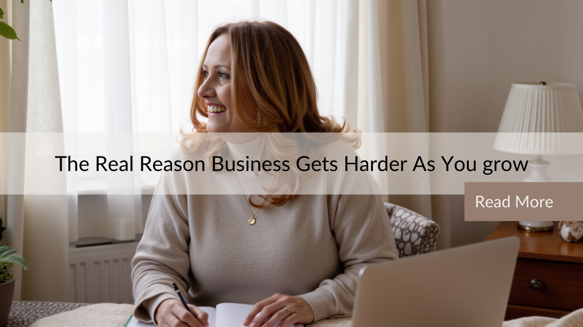 The Real Reason Business Gets Harder as You Grow