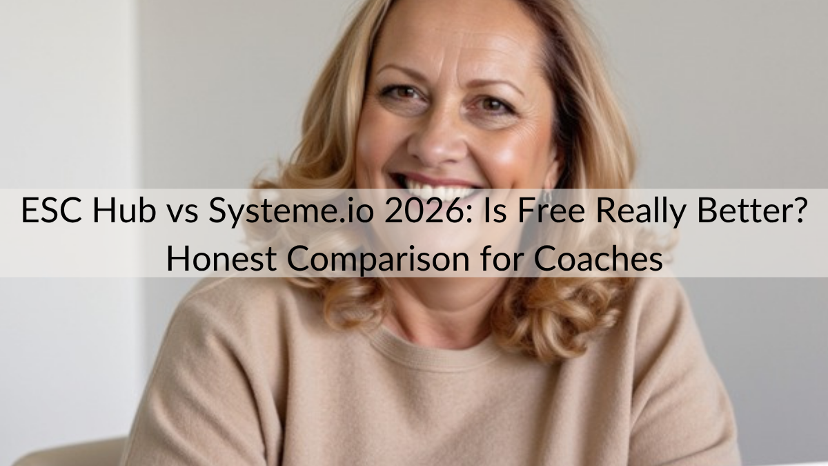 ESC Hub vs Systeme.io 2026: Is Free Really Better? Honest Comparison for Coaches