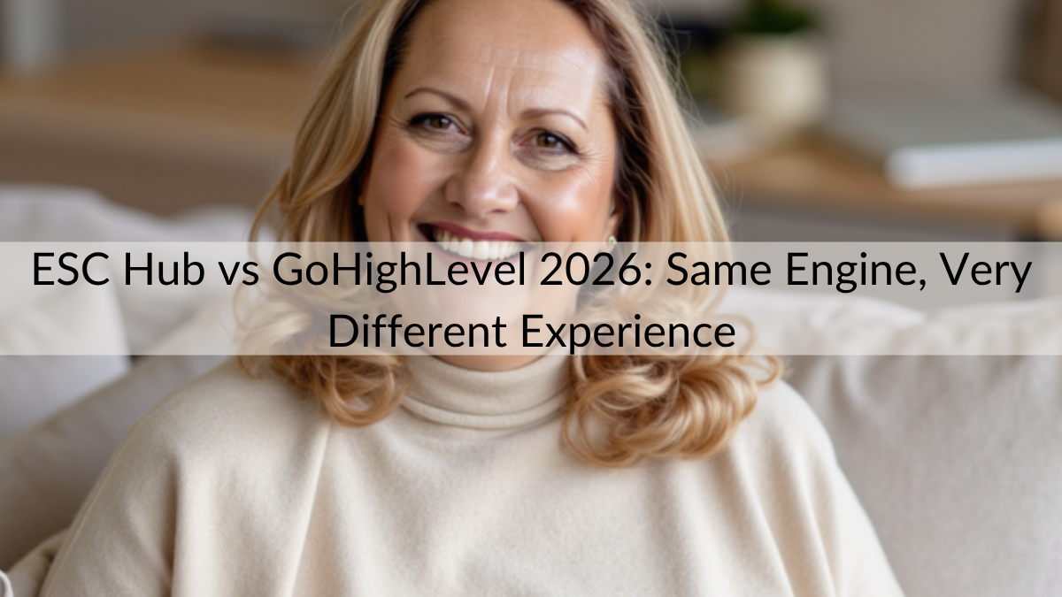 ESC Hub vs GoHighLevel 2026: Same Engine, Very Different Experience