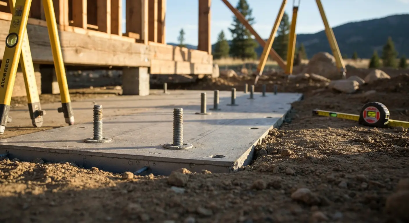 Foundation baseplate installation