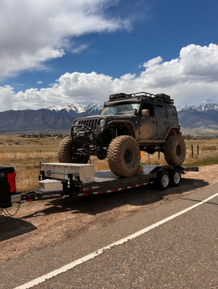 Flatbed Car Hauler