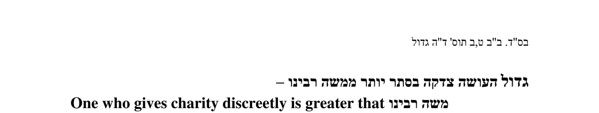 Header of a sample Tosfos In English page, showing the masechta, daf and the dibur hamaschil being explained