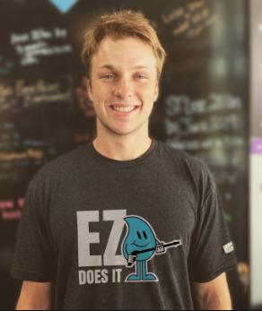 Ezekiel Hooper, owner of EZ Does It Exterior Cleaning