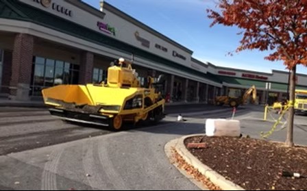 Commercial Asphalt Parking Lot Paving