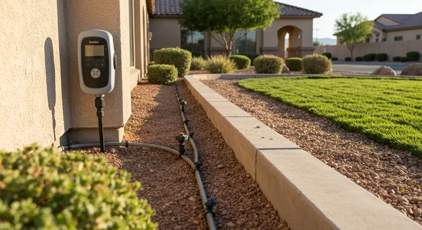 Irrigation system installation