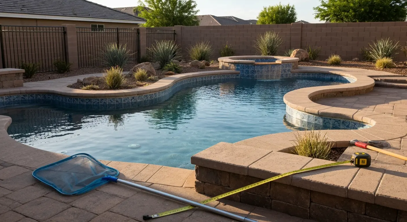 Pool and landscape renovation