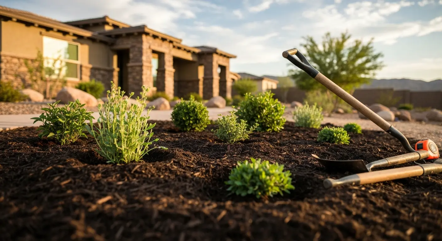 Custom planting design in Henderson