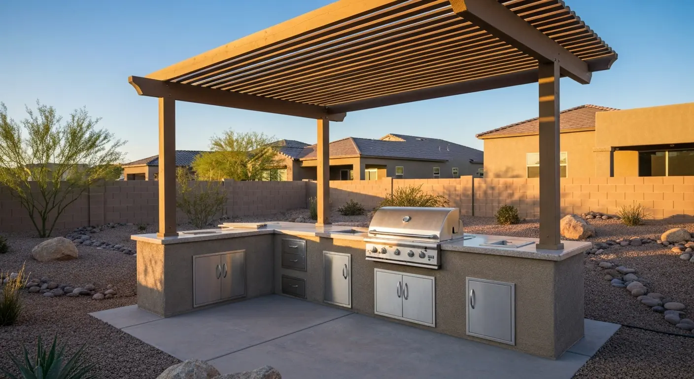 Outdoor kitchen