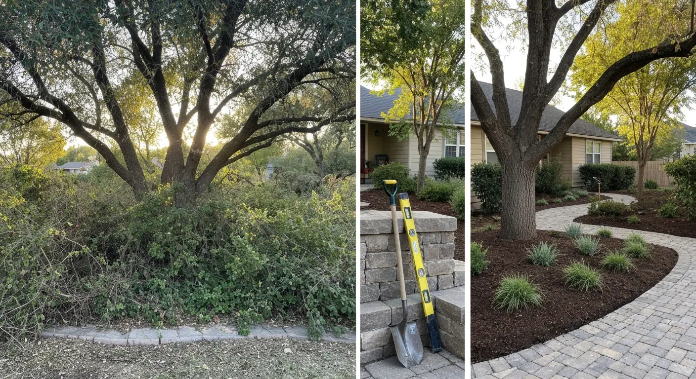 Landscape renovation project